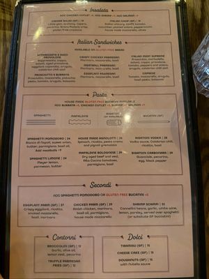 Menu photo 2 Serano's Italian New York, NY