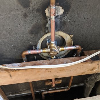 #1 Honest Plumber - close up of the replacement they made - Plumbing Near Me