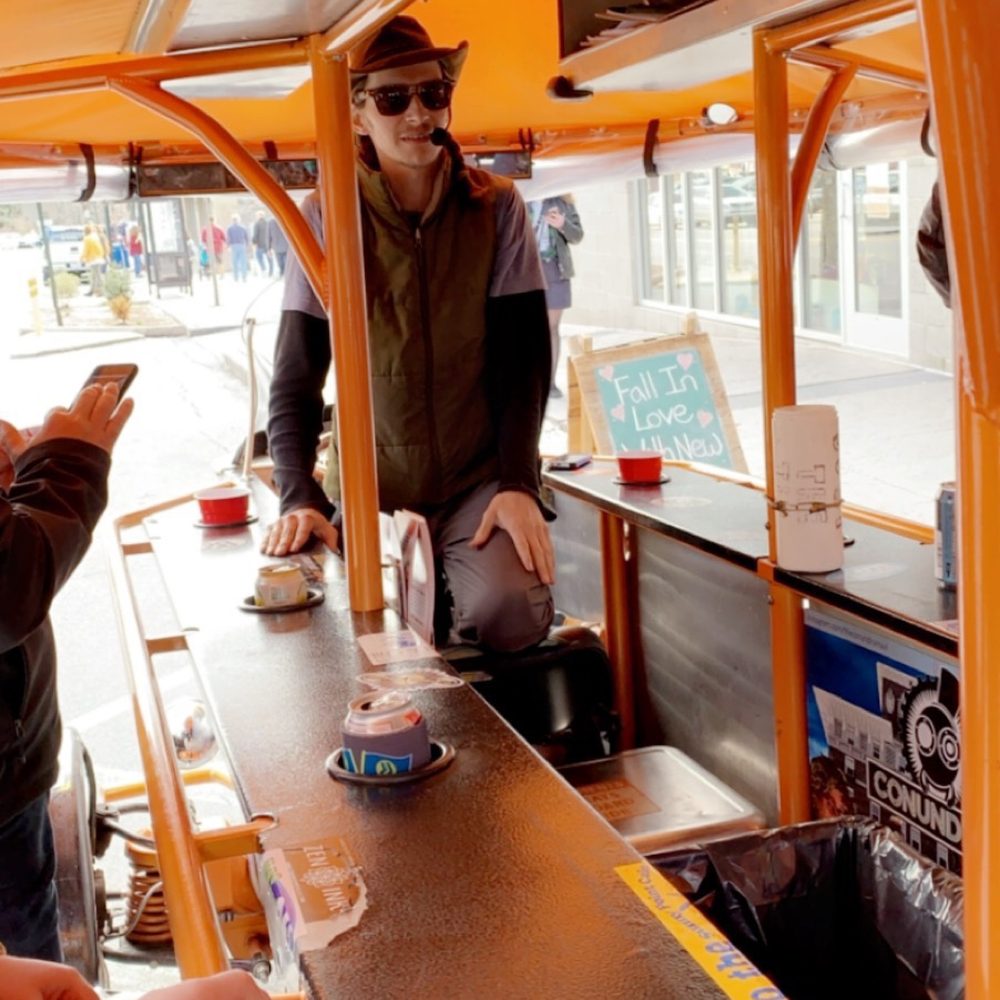 Amazing Pubcycle Tours - Amadeous! - Wine Tours Near Me - Asheville, North Carolina