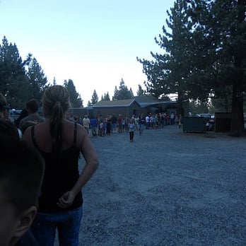 Pine Cliff RV Resort & General - Ice Cream line. - Campgrounds Near Me - June Lake, California