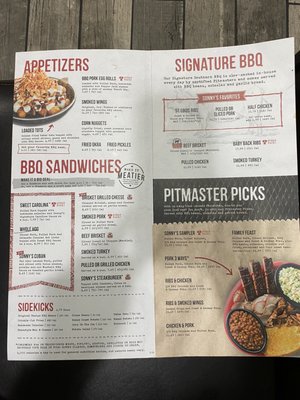 Menu photo 3 Sonny's BBQ Marianna, FL Menu photo 3 Sonny's BBQ Marianna, FL
