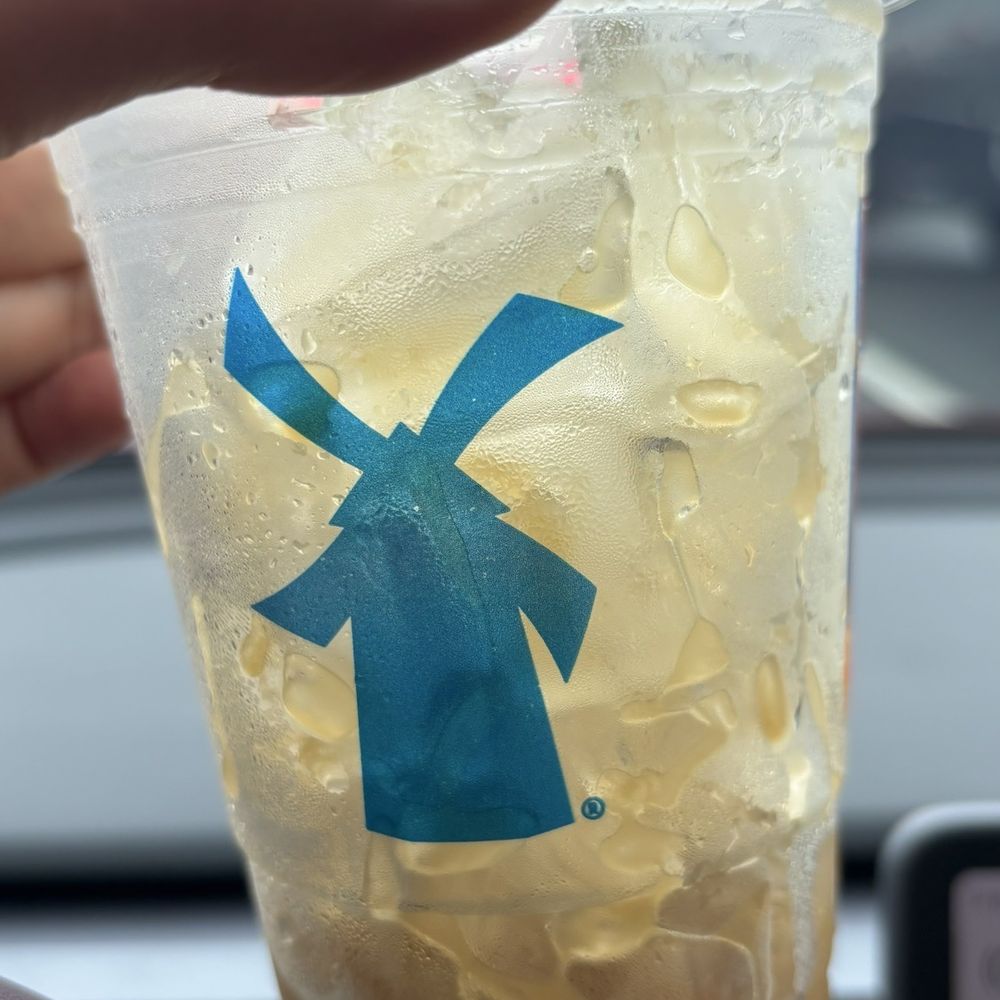 Dutch Bros Coffee - Cup of ice- where is my coffee?? - Juice Bars & Smoothies Near Me - Garden Grove, California