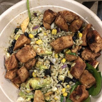 Roots Natural Kitchen - El Jefe Bowl with Spinach - Salad Near Me - Pittsburgh, Pennsylvania
