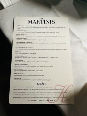 Menu photo 8 The Kennedy Houston, TX