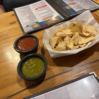 Maria’s Mexican Restaurant - The two salsas, and chips! The green was a bit spicy, red was mild. Both were great! - Mexican Near Me - Marshall, Wisconsin Maria’s Mexican Restaurant - The two salsas, and chips! The green was a bit spicy, red was mild. Both were great! - Mexican Near Me - Marshall, Wisconsin