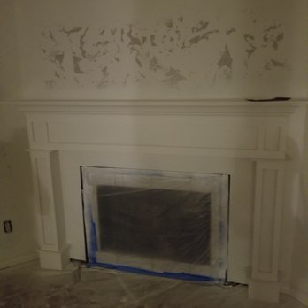 Colony Builders - Brand New Fireplace Mantle - General Contractors Near Me - Houston, Texas