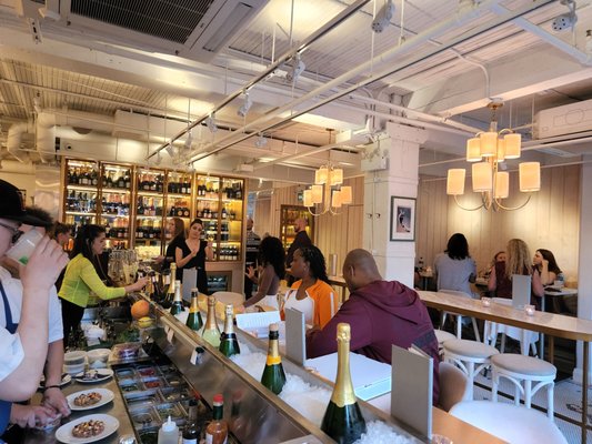 Coffee Oysters Champagne by null