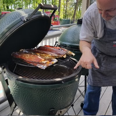 Big Green Egg by null