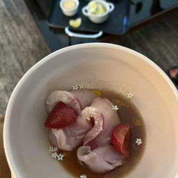Gather & Forge - Hiramasa crudo - Personal Chefs Near Me - Austin, Texas