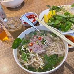 Raw beef noodles Raw beef noodles
