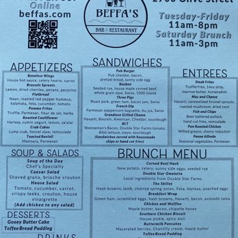 Beffa's Bar & Restaurant - Menu - Sports Bars Near Me - St. Louis, Missouri