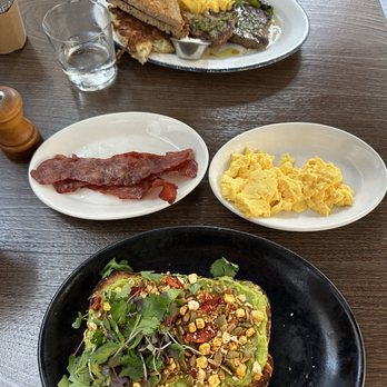 Beatrix - Streeterville - Smashed Avocado Toast Chimichurri Steak & Eggs* - New American Near Me - Chicago, Illinois Beatrix - Streeterville - Smashed Avocado Toast Chimichurri Steak & Eggs* - New American Near Me - Chicago, Illinois