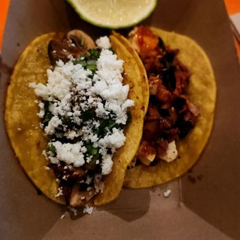 Kenji's - Mushroom and tofu tacos. - Barbeque Near Me - Reno, Nevada
