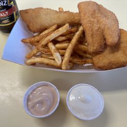 Fry sauce and tarter sauce.