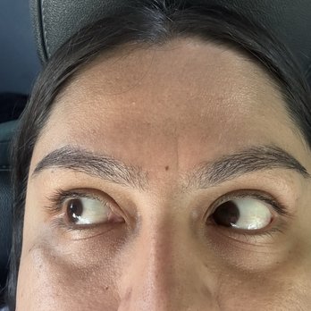 Aloha Brow Bar - After 3 sessions. Keep in mind after each session I had to wait a month- 3weeks - Eyelash Service Near Me - San Fernando, California