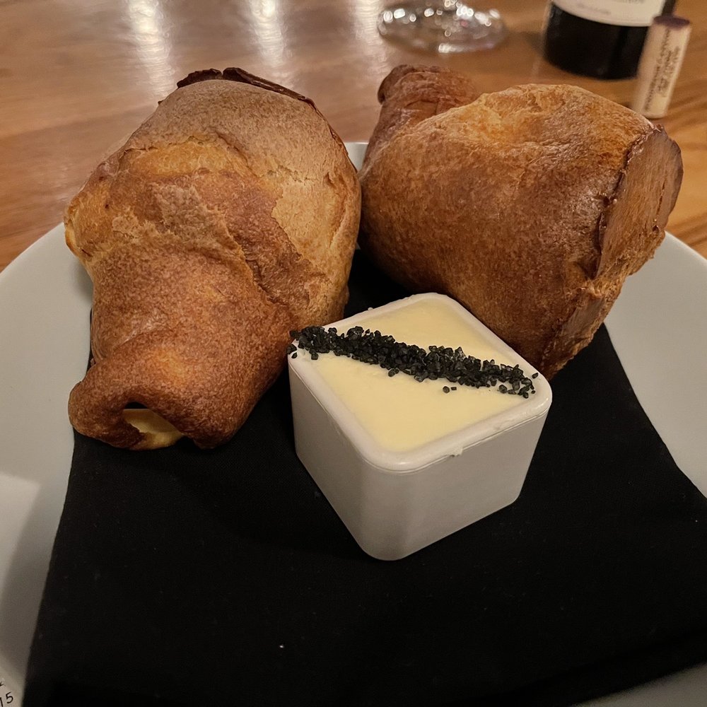 Bos Taurus - Popovers with bay leaf butter! Delicious - Steakhouses Near Me - Bend, Oregon