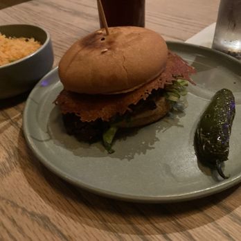 Chicheria Mexican Kitchen - Chorizo smash butger - Mexican Near Me - Atlanta, Georgia Chicheria Mexican Kitchen - Chorizo smash butger - Mexican Near Me - Atlanta, Georgia
