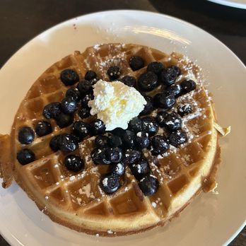 The Mimosa House - Blueberry Waffle - New American Near Me - Folsom, California