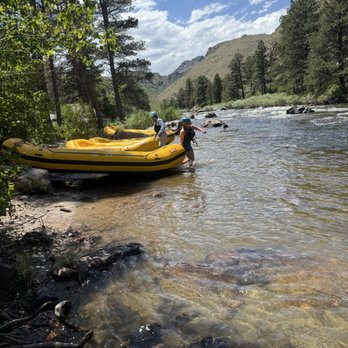 A1 Wildwater Rafting - The loading spot for our rafts - Rafting/Kayaking Near Me - Fort Collins, Colorado