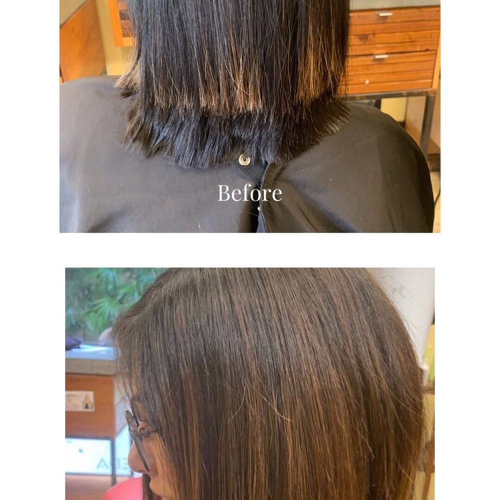 Pyure Salon-Coconut Creek - Crystal fixed a botched haircut from a different salon and Annie gave me a subtle balayage - Hair Salons Near Me - Coconut Creek, Florida Pyure Salon-Coconut Creek - Crystal fixed a botched haircut from a different salon and Annie gave me a subtle balayage - Hair Salons Near Me - Coconut Creek, Florida