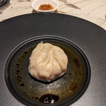 Mister Jiu's - Tasting menu dumpling - very delicious though wished I had like 3 of these lol - Chinese Near Me - San Francisco, California Mister Jiu's - Tasting menu dumpling - very delicious though wished I had like 3 of these lol - Chinese Near Me - San Francisco, California
