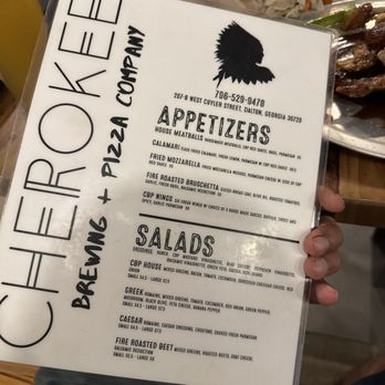 Cherokee Brewing and Pizza - Pizza Near Me - Dalton, Georgia