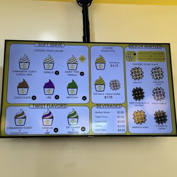 Cloud Soft Serve & Waffles - Menu - Ice Cream & Frozen Yogurt Near Me - Edmond, Oklahoma Cloud Soft Serve & Waffles - Menu - Ice Cream & Frozen Yogurt Near Me - Edmond, Oklahoma