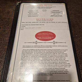 Bulls Steakhouse - Steakhouses Near Me - Forest, Virginia