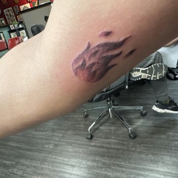 Goodfellas Tattoo - Flame tattoo by Milo - Tattoo Near Me - Orange, California Goodfellas Tattoo - Flame tattoo by Milo - Tattoo Near Me - Orange, California
