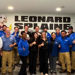Leonard Splaine - The Leonard Splaine Team giving the Sonny the HVAC dog thumbs up. Northern Virginia's best in heating, air conditioning and generators