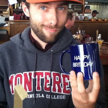 Nepenthe - Told the friendly waiter that it was my boyfriends birthday and he got a complimentary coffee mug! - New American Near Me - Big Sur, California Nepenthe - Told the friendly waiter that it was my boyfriends birthday and he got a complimentary coffee mug! - New American Near Me - Big Sur, California