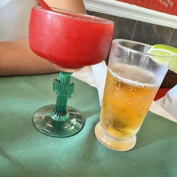 La Plaza - Modelo and Strawberry Margarita - Mexican Near Me - Washington, DC, District of Columbia La Plaza - Modelo and Strawberry Margarita - Mexican Near Me - Washington, DC, District of Columbia