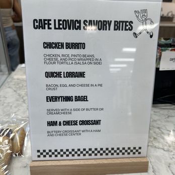 Leovici - Menu - Cafes Near Me - Tustin, California