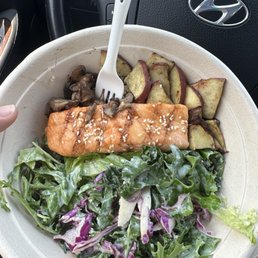 Japanese BBQ Salmon Bowl