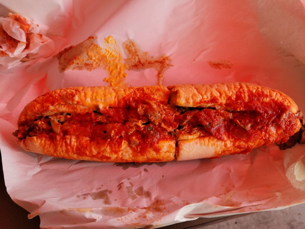 Food from Cosmo's Cheesesteaks