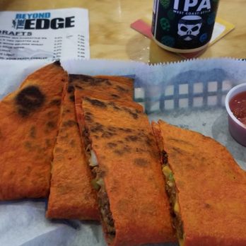 Beyond The Edge - Quesadilla and beer! - Sports Bars Near Me - Nashville, Tennessee