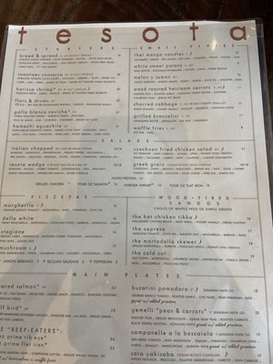 Menu photo 1 Tesota Phoenix, AZ Menu photo 1 Tesota Phoenix, AZ