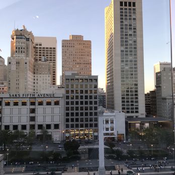 Union Square View From Outside Sitting Area Located 8th Floor Of