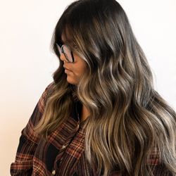 Honey Hair Studio - Dimensional Brunette to add some movement to dark locks