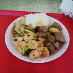 New Tokyo Express - Steak and shrimp hibachi