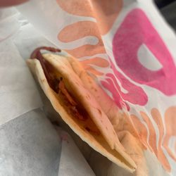 Dunkin' - Burnt bacon & burnt egg & burnt cheese wake up wrap