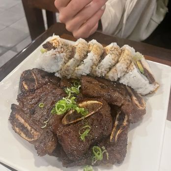 Yen Sushi & Sake Bar - B7. BBQ Spare Rib Roll - Sushi Bars Near Me - Phoenix, Arizona Yen Sushi & Sake Bar - B7. BBQ Spare Rib Roll - Sushi Bars Near Me - Phoenix, Arizona