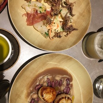 Clarity - Calamari duo and scallops - New American Near Me - Vienna, Virginia Clarity - Calamari duo and scallops - New American Near Me - Vienna, Virginia