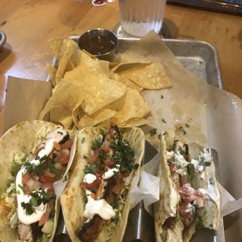 Twin Peaks - Mani Blackened Mahi-Mahi Tacos - Sports Bars Near Me - Orlando, Florida