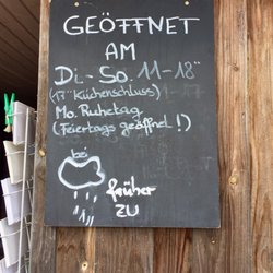 Geltinger Birk Kiosk - Flexible Öffnungszeiten nach Wetter und Jahreszeit