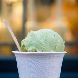 The Green House Cafe and Gallery - ICE CREAM VEGAN  We offer dairy-free options with our Hershey's Oat Milk Ice cream.