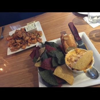 Fluid Bar & Grill - So called spicy calamari & crab dip - Salad Near Me - Courtenay, British Columbia Fluid Bar & Grill - So called spicy calamari & crab dip - Salad Near Me - Courtenay, British Columbia