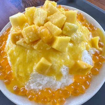 Sweet Mong - Mango tango snowflake bingsoo - Coffee & Tea Near Me - Las Vegas, Nevada