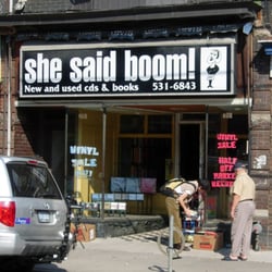 She Said Boom