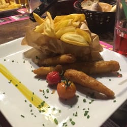 L'Offset - Menu enfant, poisson pané et frites